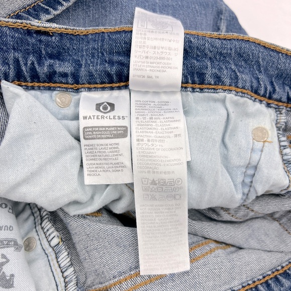 LEVI'S 541 ORIGINAL JEANS 34X34,REGULAR STRAIGHT FIT,PRE WASHED LOOK, ZIPPER FLY - Picture 11 of 13